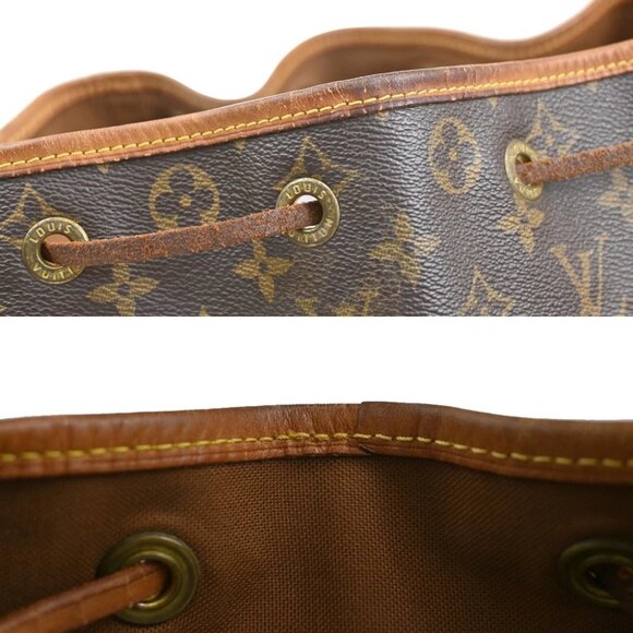 LOUIS VUITTON Montsouris GM Backpack Bag Monogram Leather Brown - Picture 16 of 16